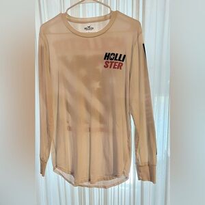 HOLLISTER CALIFORNIA MENS LONG SLEEVE TEE,  SIZE S